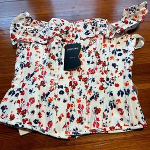 NEW! Corset top from Corset Story. Clasp front and ribbon back.